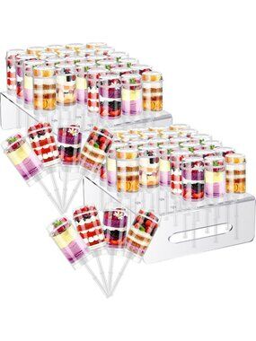 62 Pcs Push-Up Cake Pop Containers with Lids - Perfect for Parties & Events